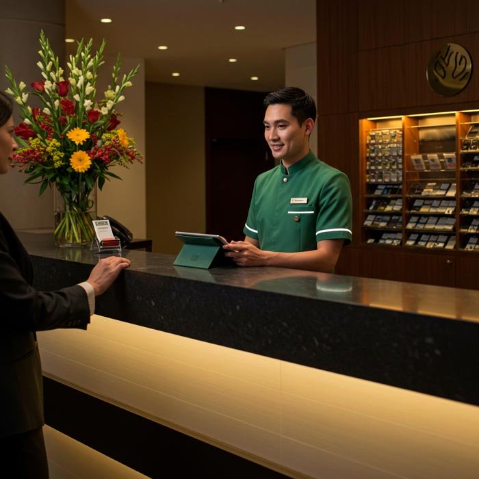 recepcionista